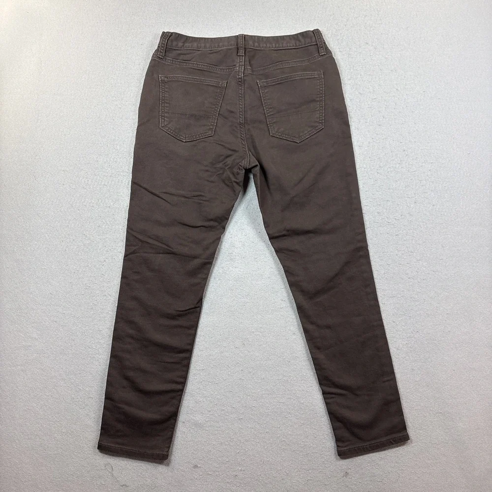 Banana‎ Republic Travel Jean Athletic Fit Jeans Men 28X28 Brown 5 Pocket 28x28